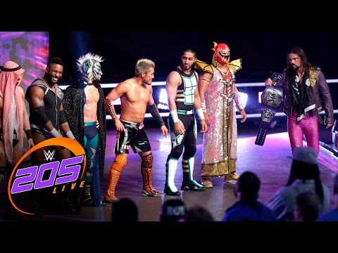 WWE 205 Live debuts by introducing the Cruiserweights: WWE 205 Live, Nov. 29, 2016