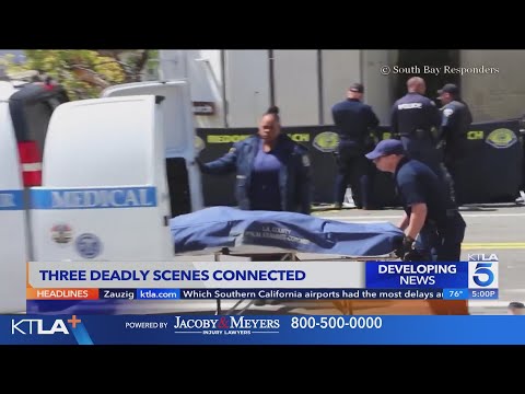 Children thrown from moving car in L.A. double murder-suicide
