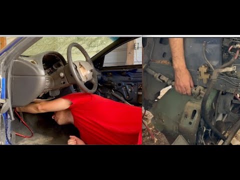 remove steering shaft sn95 mustang 94-04