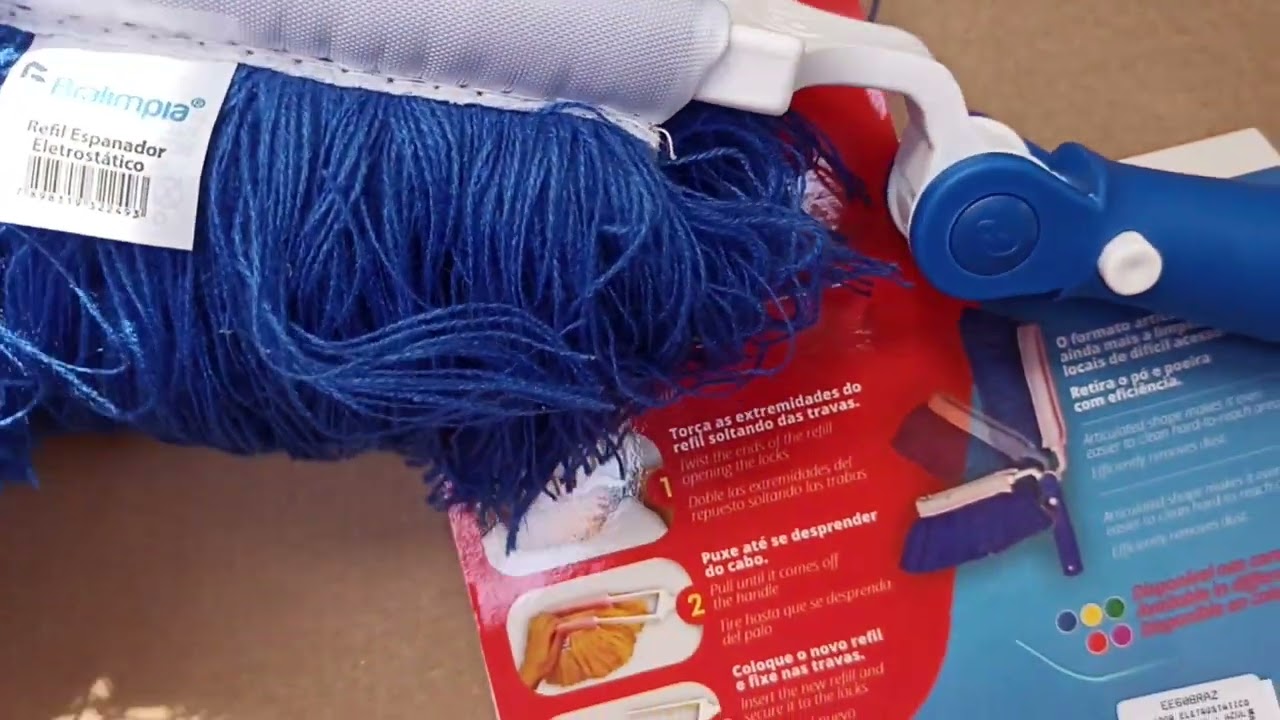 ESPANADOR ELETROSTÁTICO BRALIMPIA