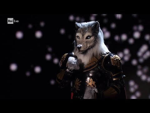 Lupo canta "I giardini di Marzo" - Il cantante mascherato 29/01/2021