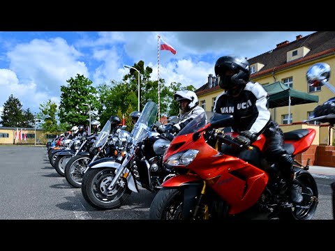 II RAJD MOTOCYKLOWY WETERANÓW / VETERAN MOTORCYCLE RALLY  2021Zakończenie1psap Brzeg  4k