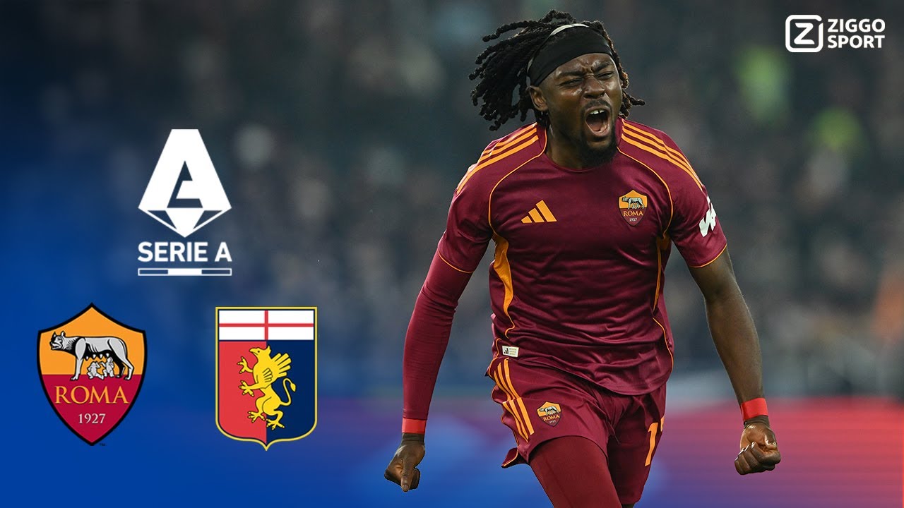 VLIJMSCHERMP ROMA SCHIET UIT DE STARTBLOKKEN!! 🥵🔥 | AS Roma vs Genoa | Serie A 2025/26