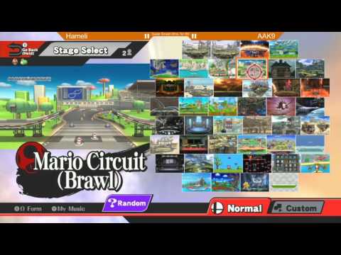 Game Evo 1st Qualifier SSB4: AAK (Yoshi) vs Hameli (C. Falcon) - WR3
