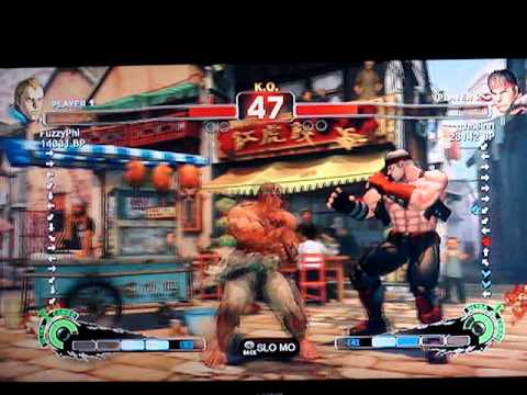 SSF4: FuzzyPhi (Abel) vs Daigo (Ryu) - Japanese XBL ranked