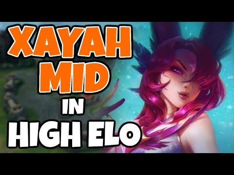 I tried Lethality Xayah Mid again in High Elo | Challenger Xayah Mid | 12.5- League of Legends