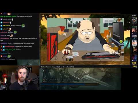 Asmongold's Reaction to The Most Common Mistakes Made Leveling in Classic WoW
