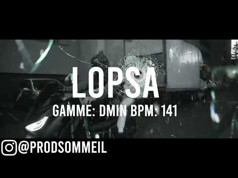 LA F X LA HONDA 19 X DRILL TYPE BEAT｜"LOPSA"｜Instru Drill Français 2022 FR Honda Gang Type Beat