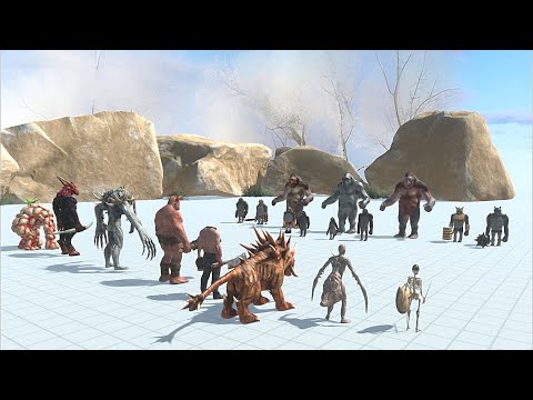 Infernals VS Faction With 3 Boss ( except fantasy & Aquatics ) - Animal Revolt Battle Simulator