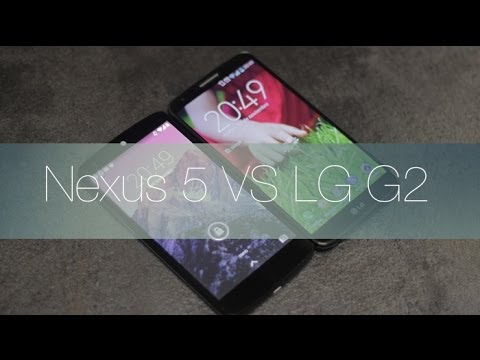 Comparativa LG G2 vs Google Nexus 5