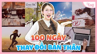 100 Days of Personal Improvement | VyLog Positive Change Handbook