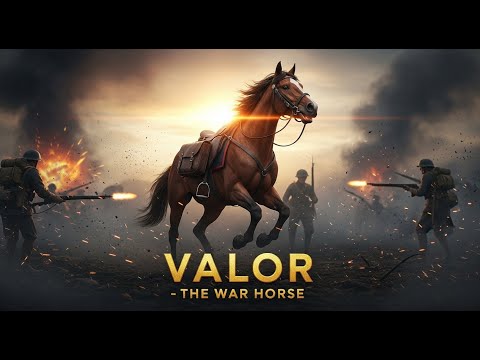 Valor: The War Horse Who Saved a Battalion 🐎 | True Hero Story from WW1