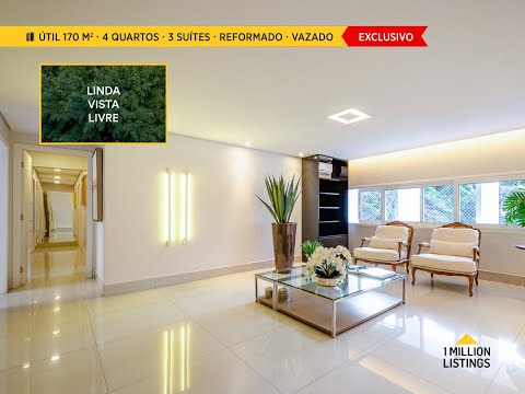 Apto SQS 107 Asa Sul 4 Quartos 3 Suítes Reformado Vazado Armários SHCS - 1 Million Listings | 1ML