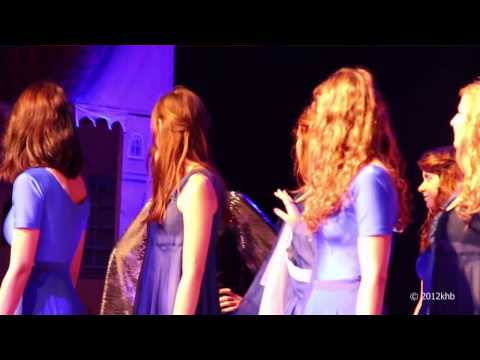 Ausschnitte aus "...total verdrehte Märchenweihnachtswelt" am 17.12.12 "Cottbuser Kindermusical"