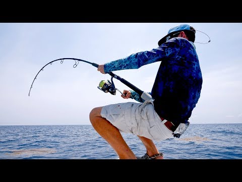 Monster Shark Spinning Tackle Fishing Challenge