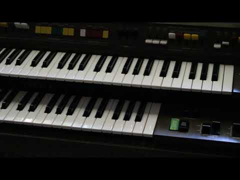 Yamaha Electone C-55—Instrument Demonstration