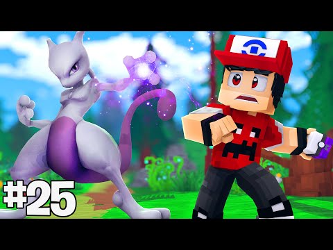 Minecraft: CAPTUREI O MEWTWO *primeiro lendário* - PIXELMON MASTER Ep.25 ‹‹ P3DRU ››