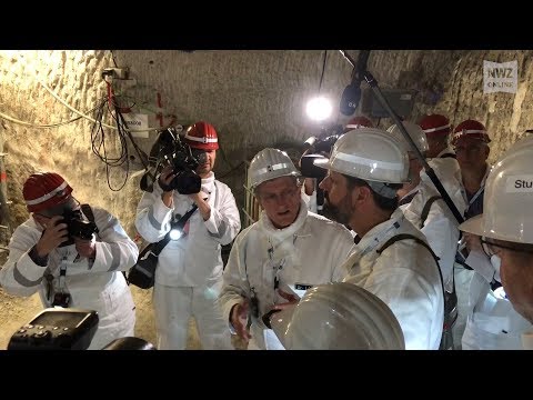 Umweltminister Olaf Lies besucht die Asse II