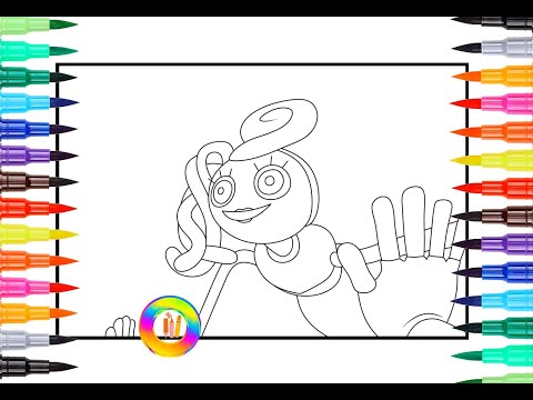 Mommy Long Legs Coloring Pages ( Poppy Playtime ) Elektronomia - Summersong 2018 [NCS Release]