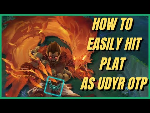 HOW TO HIT PLAT AS UDYR - UNRANKED TO MASTER CLIMB