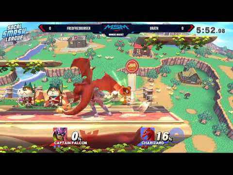 MSM 166 - FredFredBurger (CaptainFalcon) vs Grath (Charizard) Winners R1 - Smash 4
