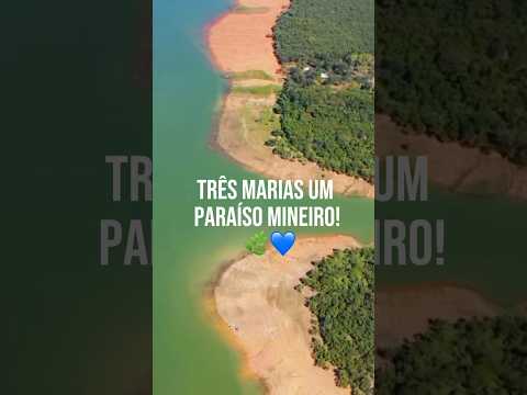 Um Dia em Três Marias: Um Paraíso Total! 🌅💙 #TresMarias #MinasGerais #MinasQueEuAmo