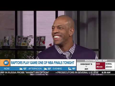 Jerome "Junkyard Dog' Williams Talks About Toronto Raptors On Breakfast Television Toronto