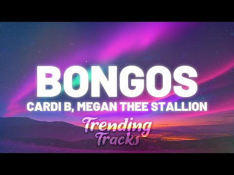 Cardi B - Bongos (feat. Megan Thee Stallion) (Clean - Lyrics)  | 1 Hour Version