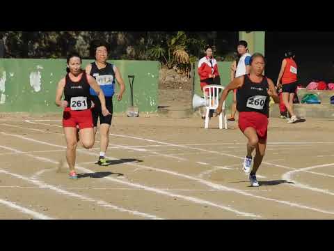 100m feminino cat 55 anos - Master 2023