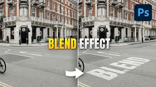 Realistic Blend Effect in Photoshop | Perspective Blend Effect Photoshop Tutorial