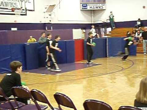 Marshwood Dodgeball: Ninjas vs. Purple People Eaters