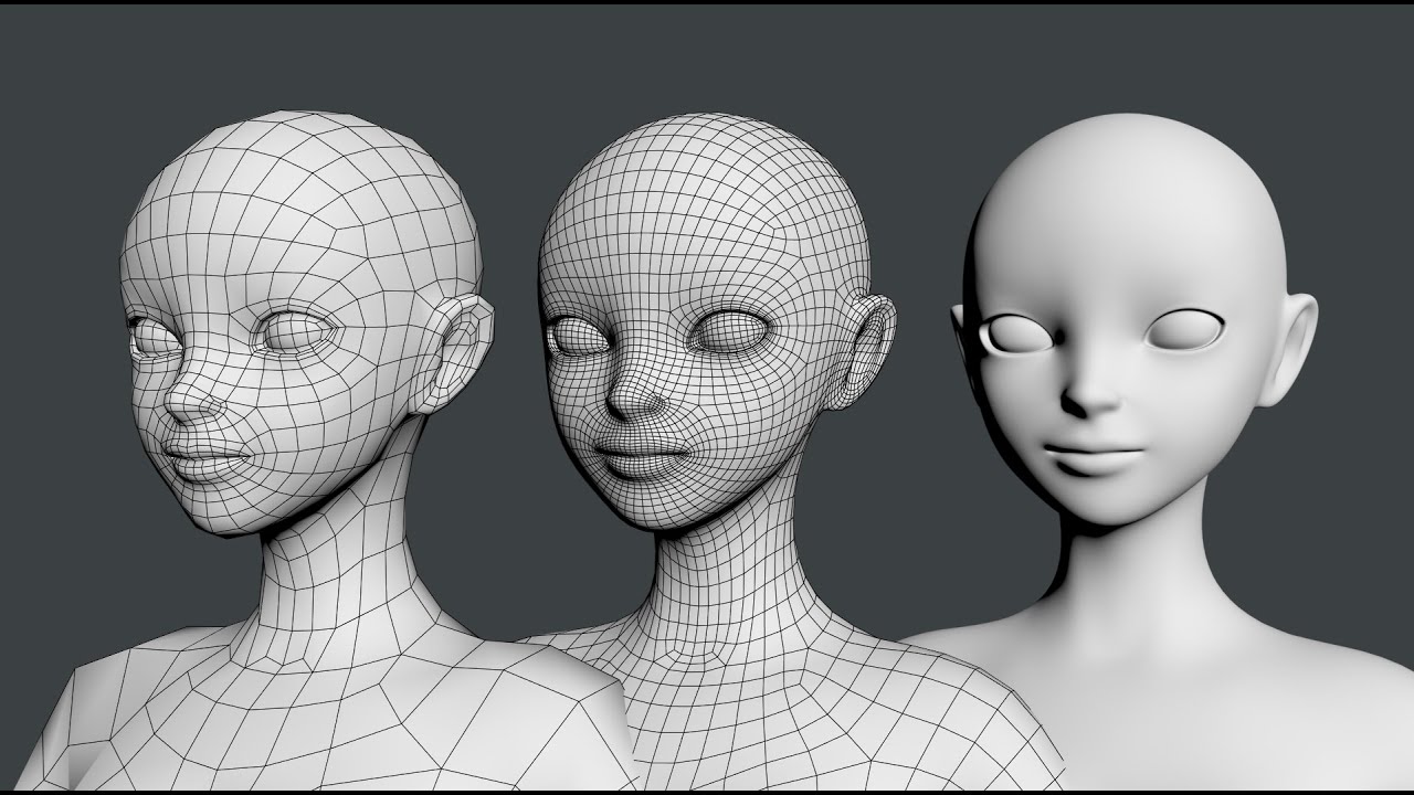 Stylizowana siatka damska 02 o drobnym kształcie Model 3D