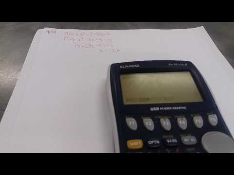 Finding stationary points q281