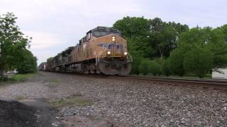 preview picture of video 'UP 5762 leads NS 124 at North Sale Creek'