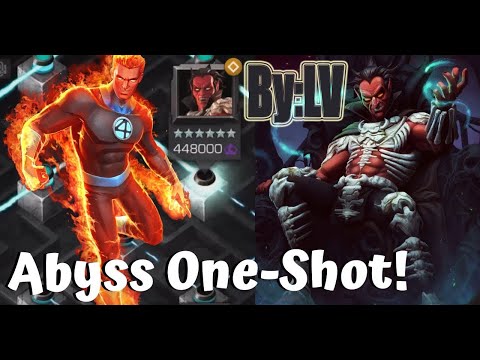Human Torch Solo Abyss Mephisto - Marvel Contest of Champions