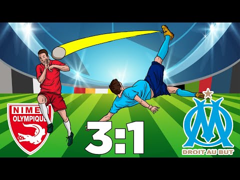Nîmes vs Marseille 3-1 Le Résumé (NIMES - OM) Ligue 1 Conforama 19/08/2018