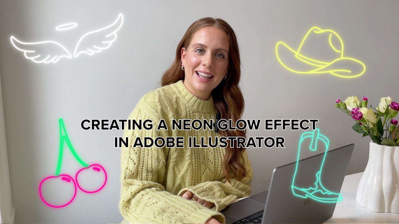 Create a Neon Glow with Adobe Illustrator | Adobe Creative Cloud