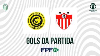 GOLS | CASCAVEL 2X0 GUARANY | BRASILEIRÃO SÉRIE D 2026 | RODADA 3