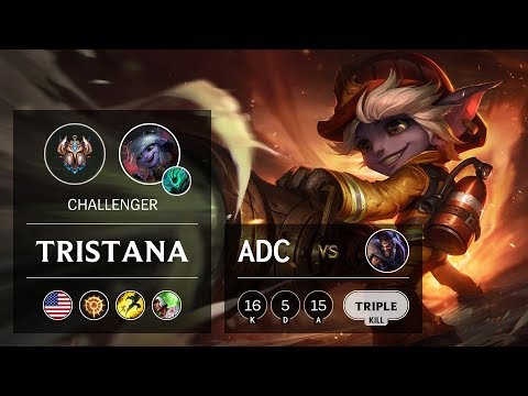 Tristana ADC vs Draven - NA Challenger Patch 9.15