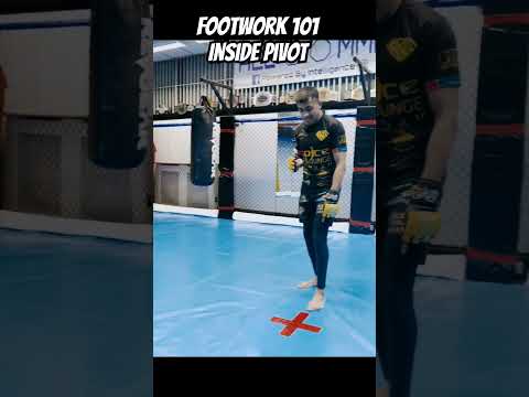 How to Pivot. No one teaches this detail #footwork #angles #mma #boxing #kickboxing #mmastriking