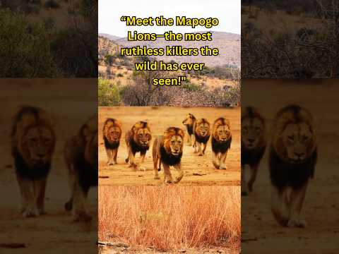 "The World’s Deadliest Lions: Mapogo"