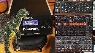 Video thumbnail for DinoPark DSP Modelling Synthesizer - sound demo and review by Molten Music Technology