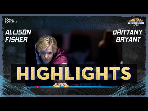 [HIGHLIGHTS] | Allison Fisher vs Brittany Bryant | 2023 Wisconsin Open Nữ | Vòng 1