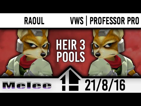 Heir 3 Pools C - Raoul (Fox) vs VWS |  Professor Pro (Fox)
