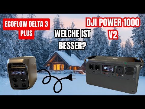 DJI Power 1000V2 vs. EcoFlow Delta 2 Max: Der ultimative Vergleich