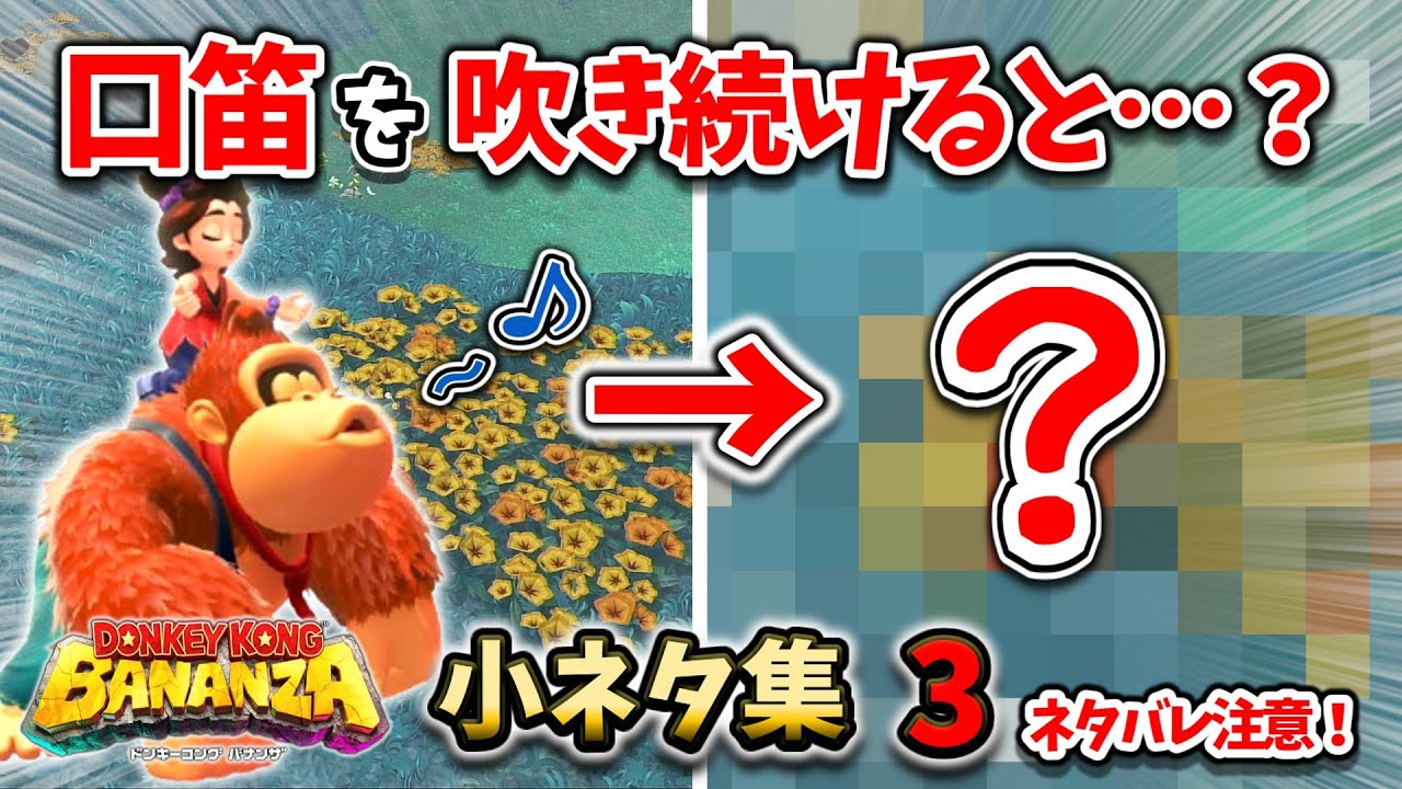 【Switch2】ドンキーコング バナンザ 小ネタ集③【ネタバレ注意】