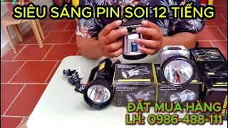 Mẫu Đèn Pin Đeo Đầu Siêu Sáng, Pin Trâu Dùng Liên Tục 12 Giờ – Bền Bỉ, Tiện Lợi