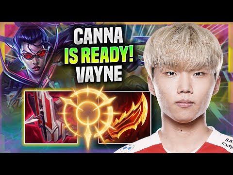 CANNA IS READY FOR VAYNE IN KR SOLOQ! - T1 Canna Plays Vayne MID vs Leblanc!