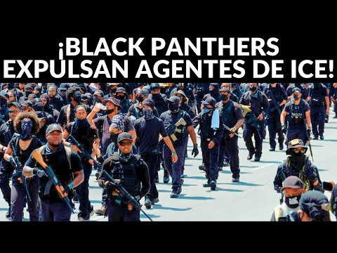 Civil war in the USA! Armed Black Panthers challenge ICE and federal agents
