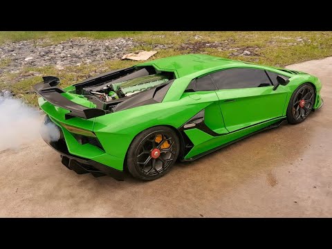 1/5 scale Lamborghini RC car runs|RC car |RC Lamborghini | Start to Finish by @septemberflow 